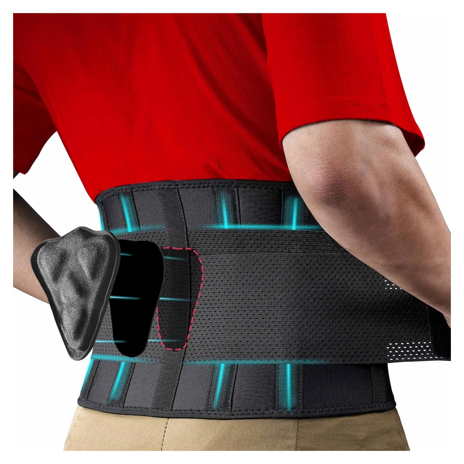 Faja Lumbar FEATOL con Almohadilla 3D Ergonómica S/M