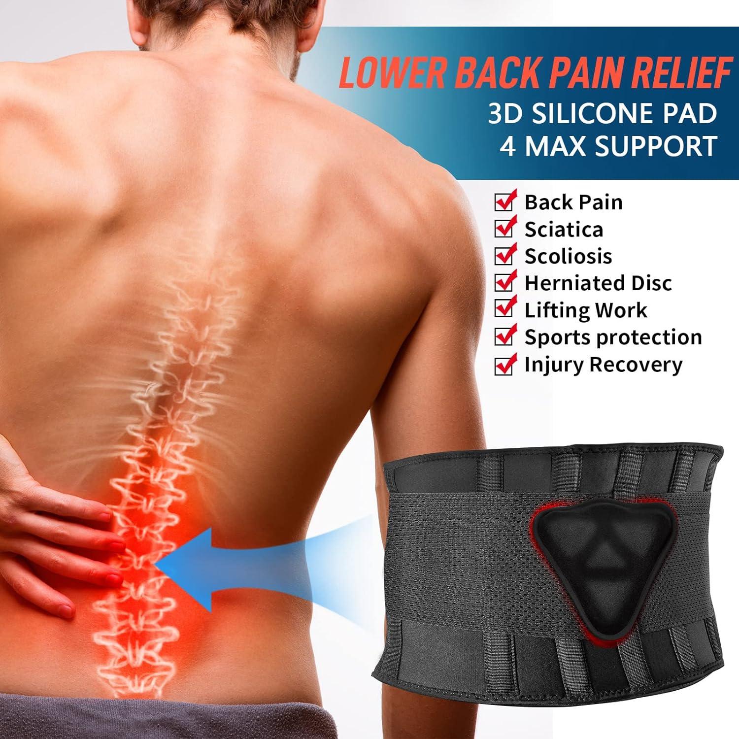 Faja Lumbar FEATOL con Almohadilla 3D Ergonómica S/M