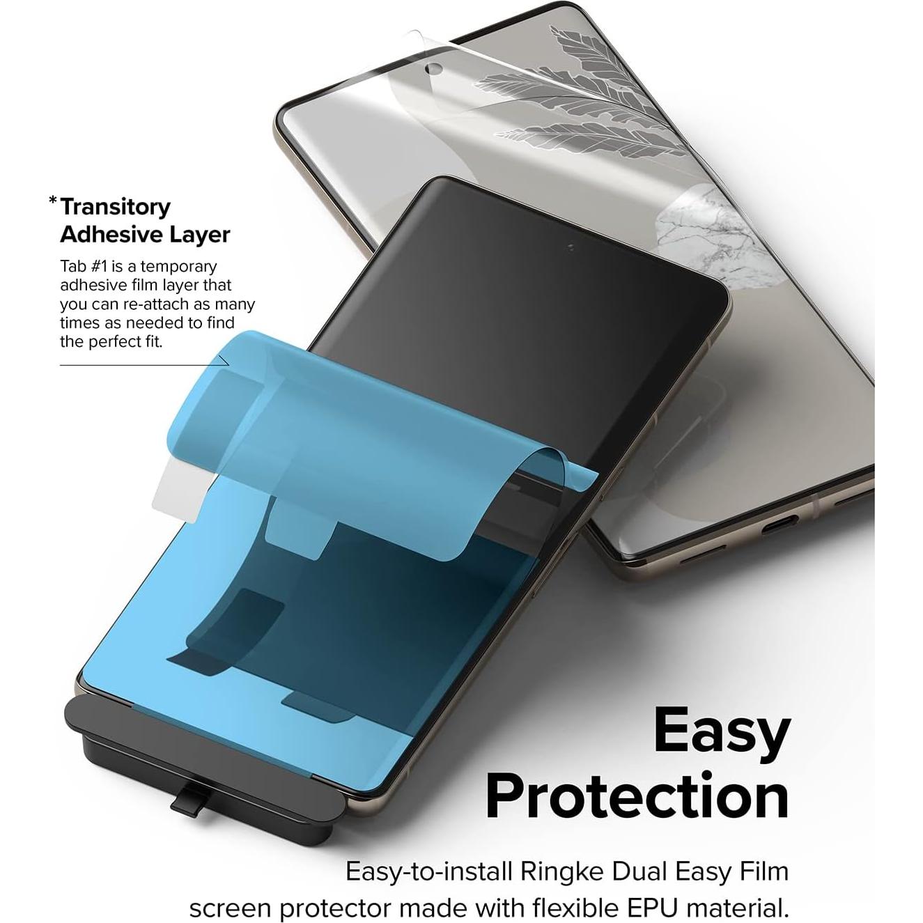 Protector de Pantalla Ringke Dual Easy para Google Pixel 7 Pro