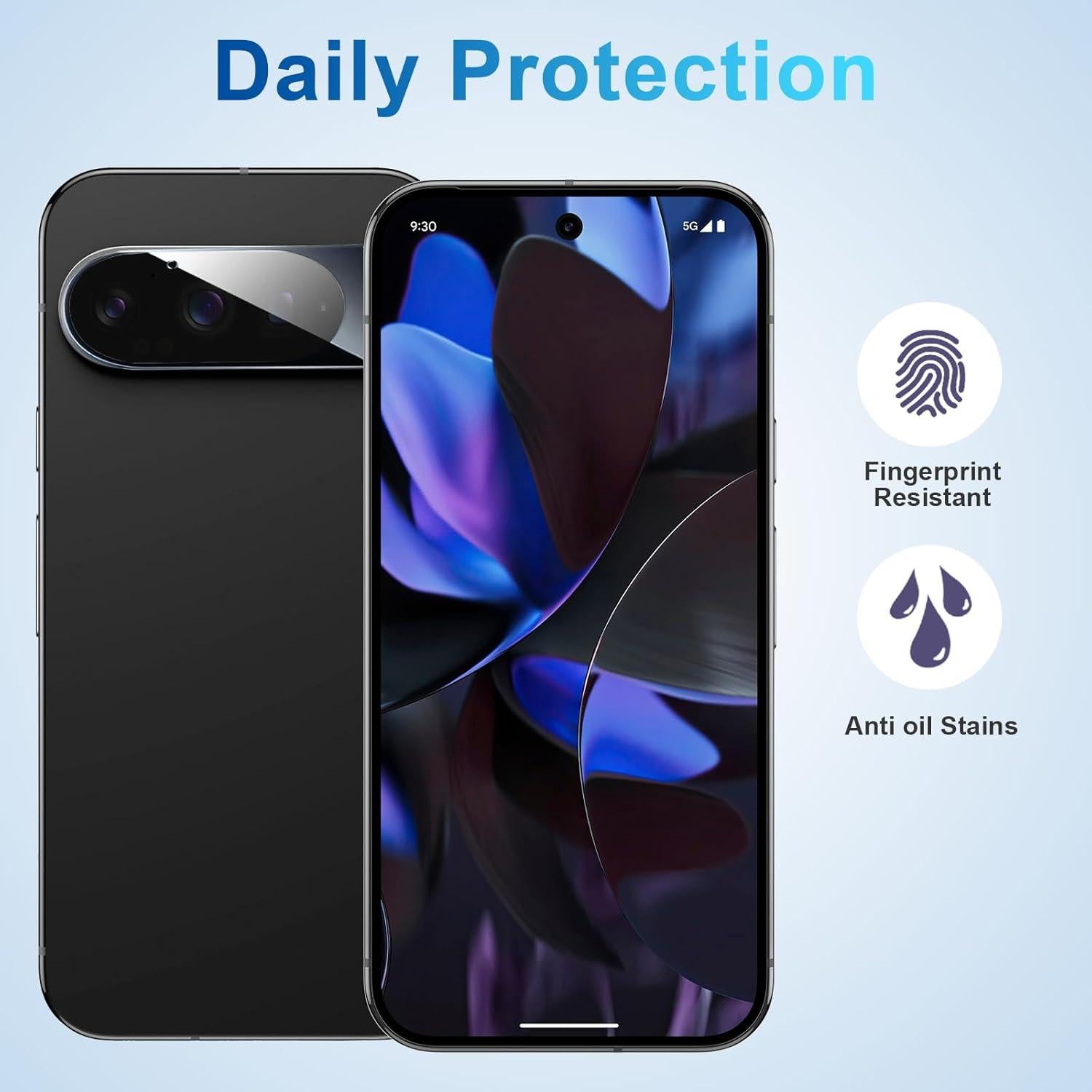 Protector de Pantalla Privado Vidrio Templado Pixel 9 Pro 5G