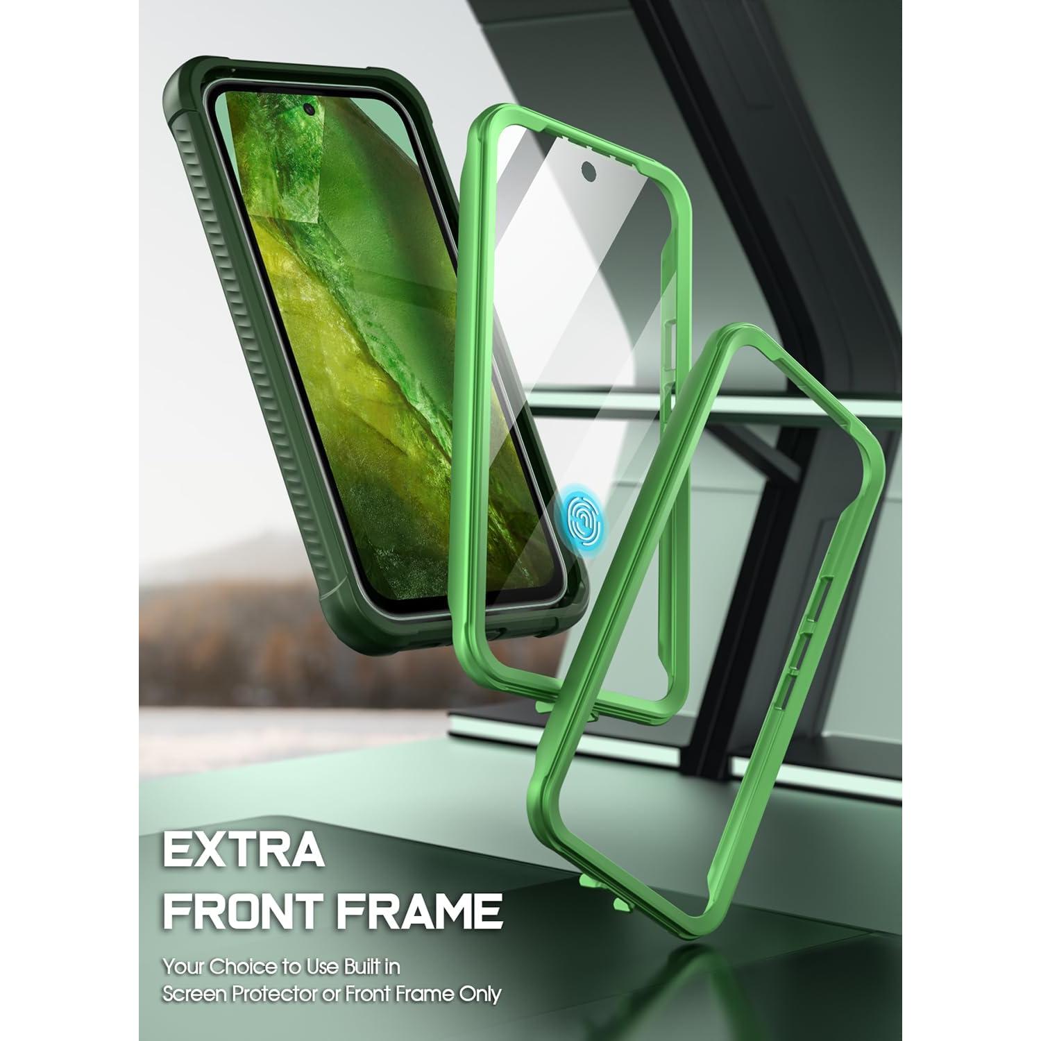 Funda Poetic Guardian Verde para Google Pixel 8A 5G - Antichoque