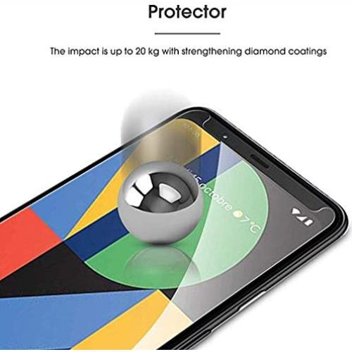 Protector de Pantalla Vidrio Templado YJ83 para Google Pixel 4 XL - 2 Pcs