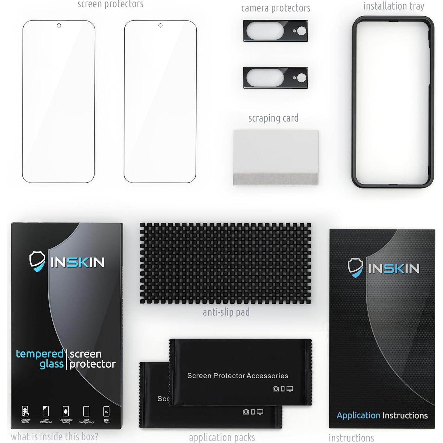 Protector de Pantalla Vidrio Templado Inskin Google Pixel 8 Pro 6.7"