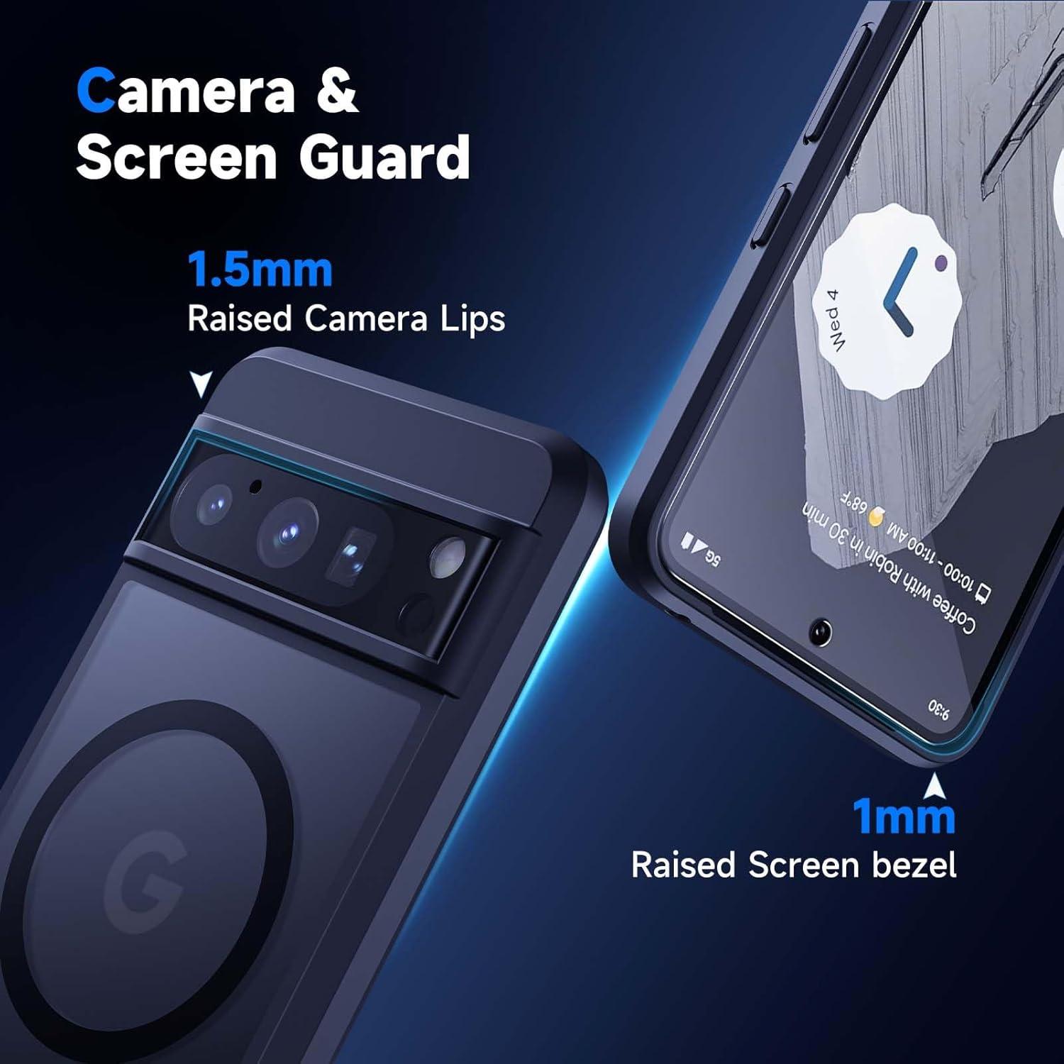 Funda Magnética Seacosmo para Google Pixel 8 Pro - A Prueba de Golpes