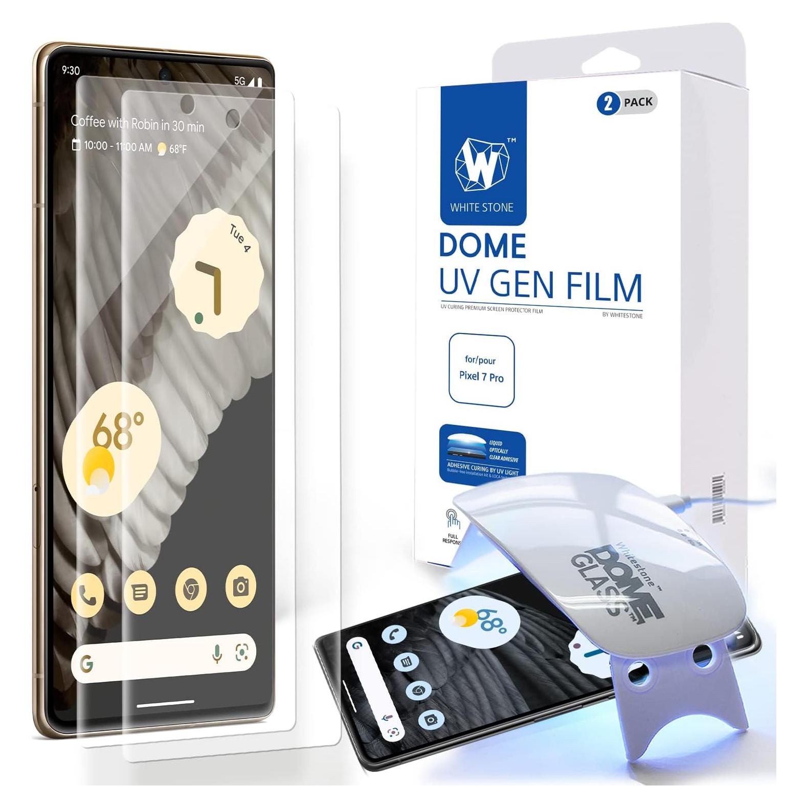 Protector de Pantalla UV GEN Whitestone para Google Pixel 7 Pro