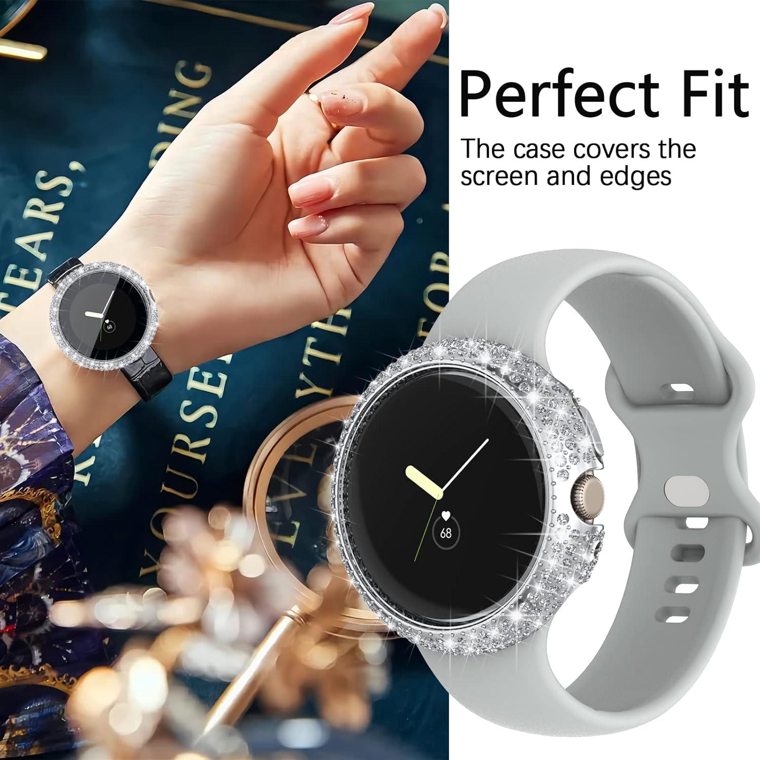 Funda Wugongyan para Google Pixel Watch 2 con Cristal Templado