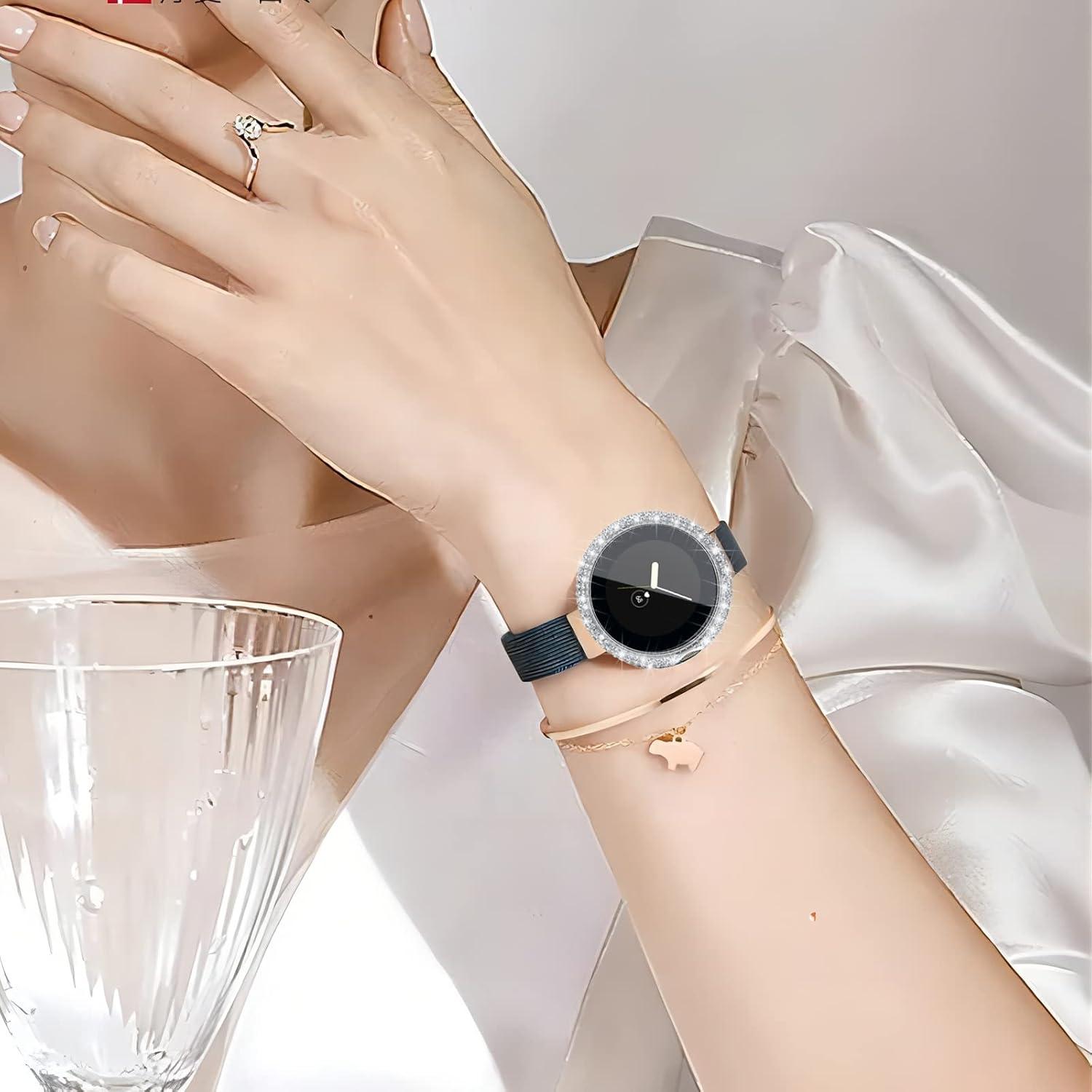 Funda Wugongyan para Google Pixel Watch 2 con Cristal Templado