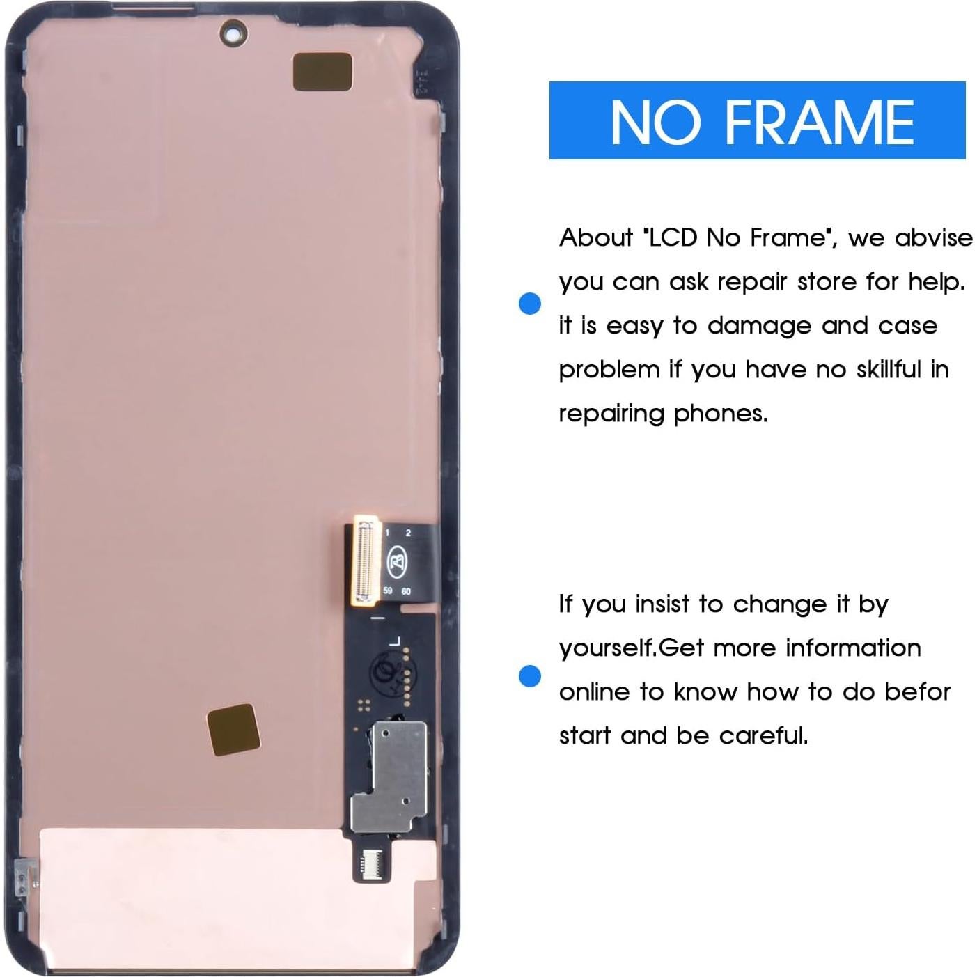 Pantalla OLED de Reemplazo para Google Pixel 8 Pro 5G