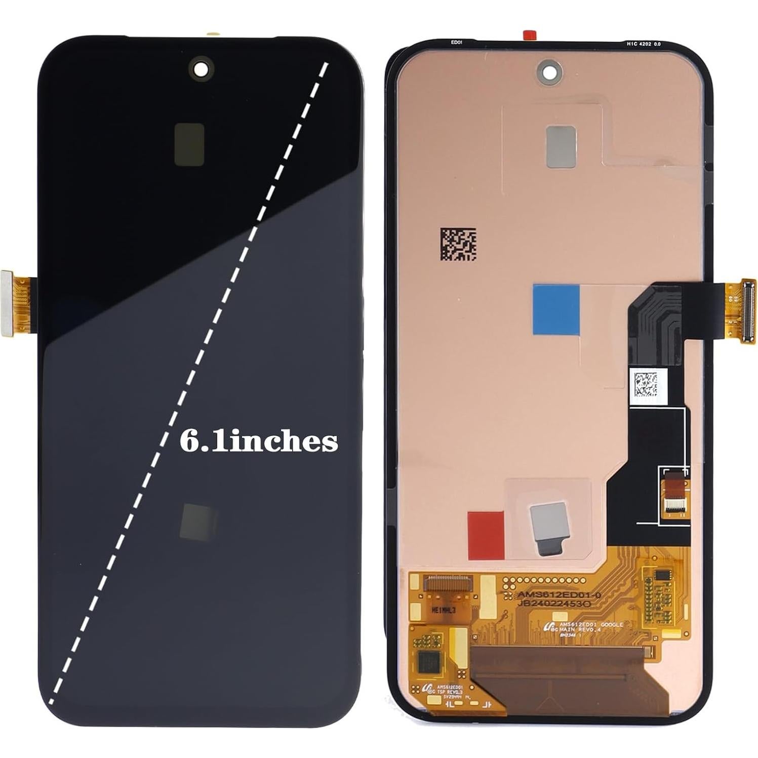 Reemplazo Pantalla LCD Google Pixel 8A GKV4X 6.1" Negro