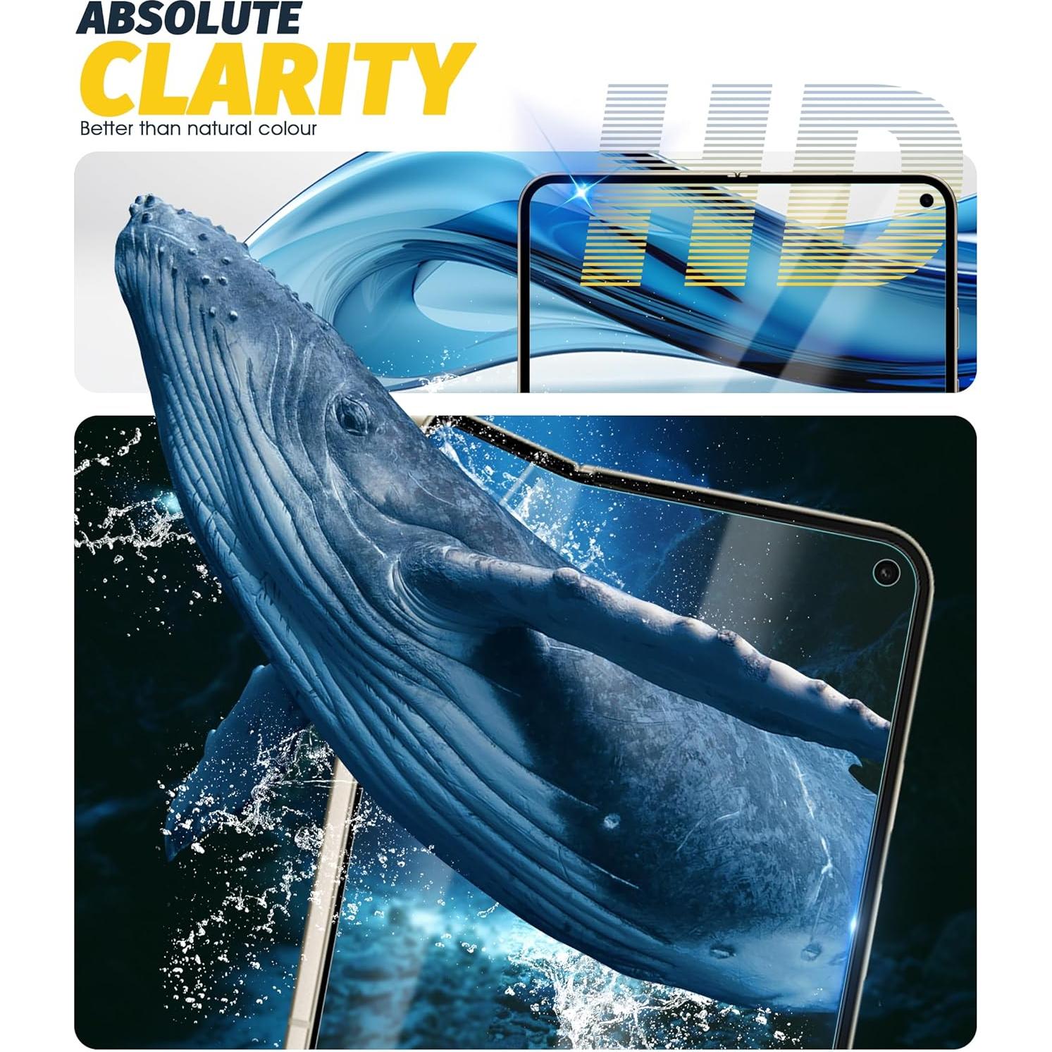 Protector de Pantalla Interno TPU Orzero para Google Pixel 9 Pro Fold - 3 Unidades