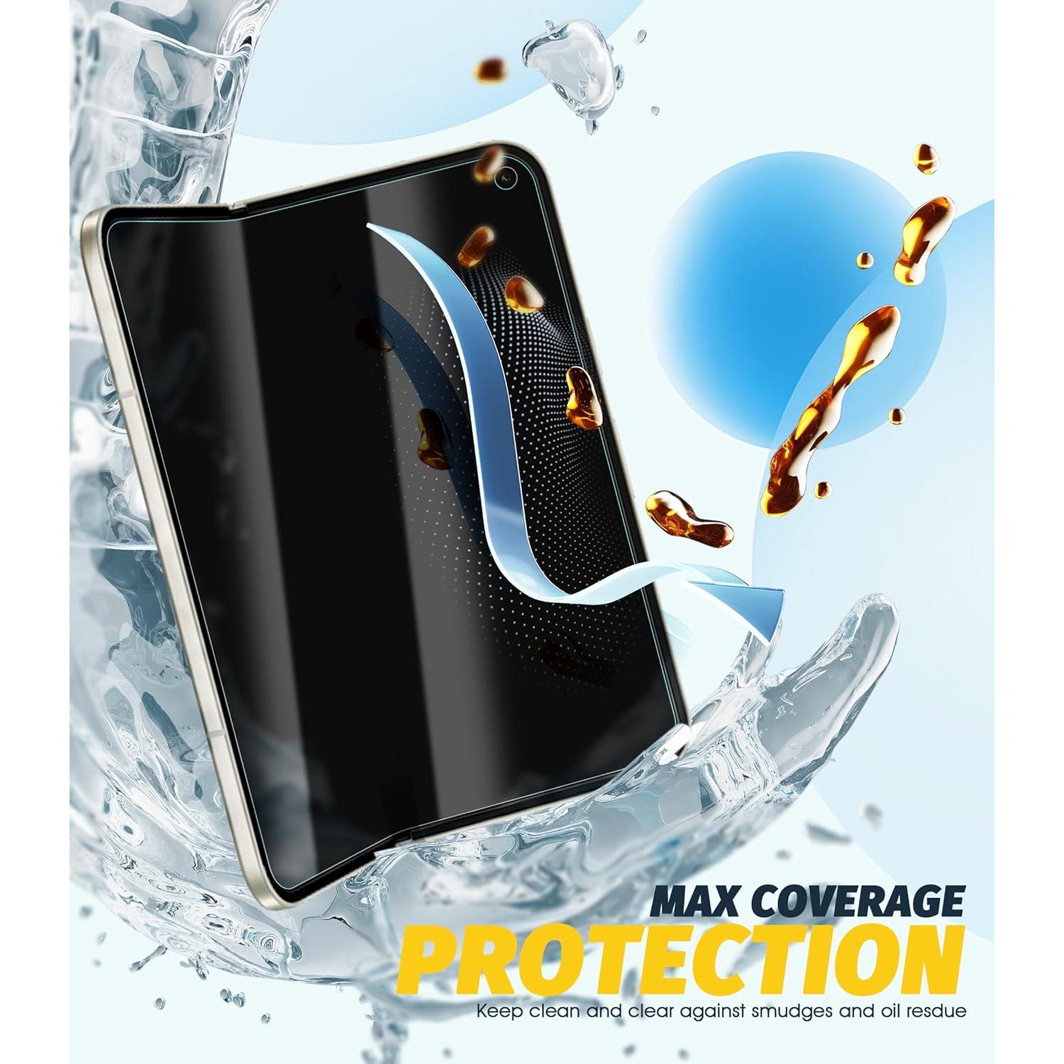 Protector de Pantalla Interno TPU Orzero para Google Pixel 9 Pro Fold - 3 Unidades