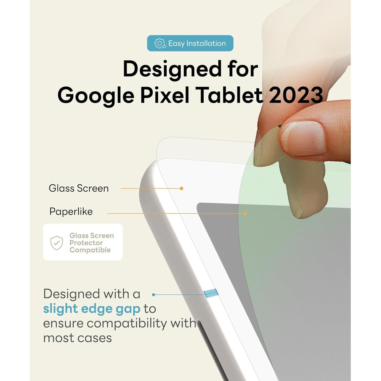 Protector de Pantalla Paperfeel EIP para Google Pixel Tablet 2023