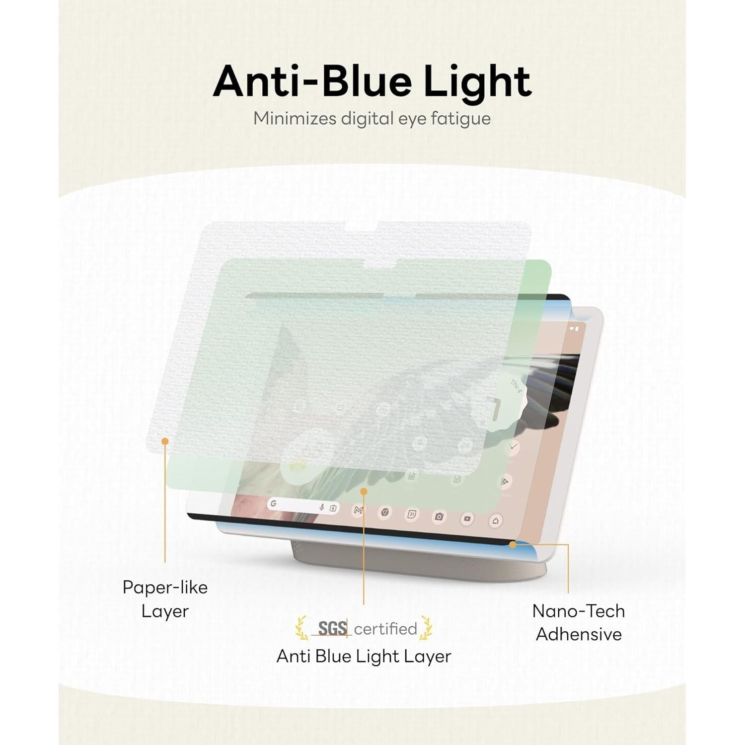 Protector de Pantalla Paperfeel EIP para Google Pixel Tablet 2023