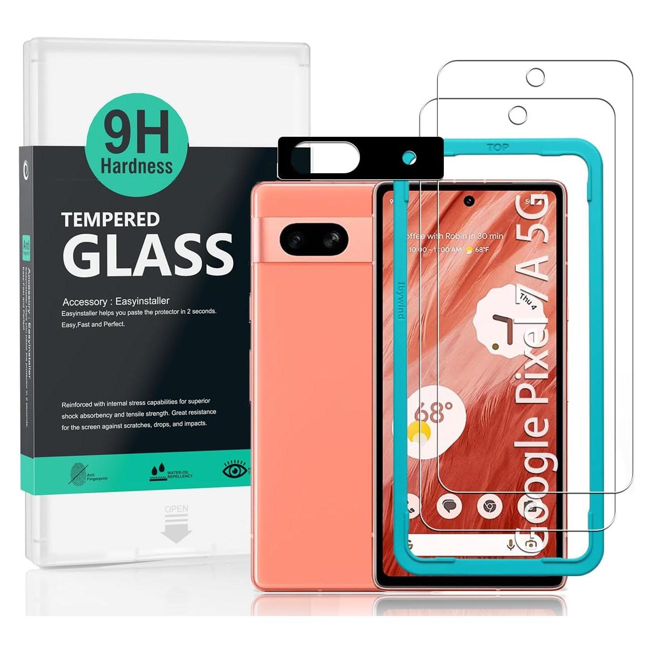 Protector de Pantalla Ibywind para Google Pixel 7a 5G 6.1" - Vidrio Templado 9H