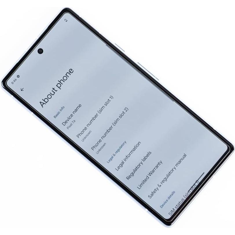 Protector de Pantalla Ibywind para Google Pixel 7a 5G 6.1" - Vidrio Templado 9H