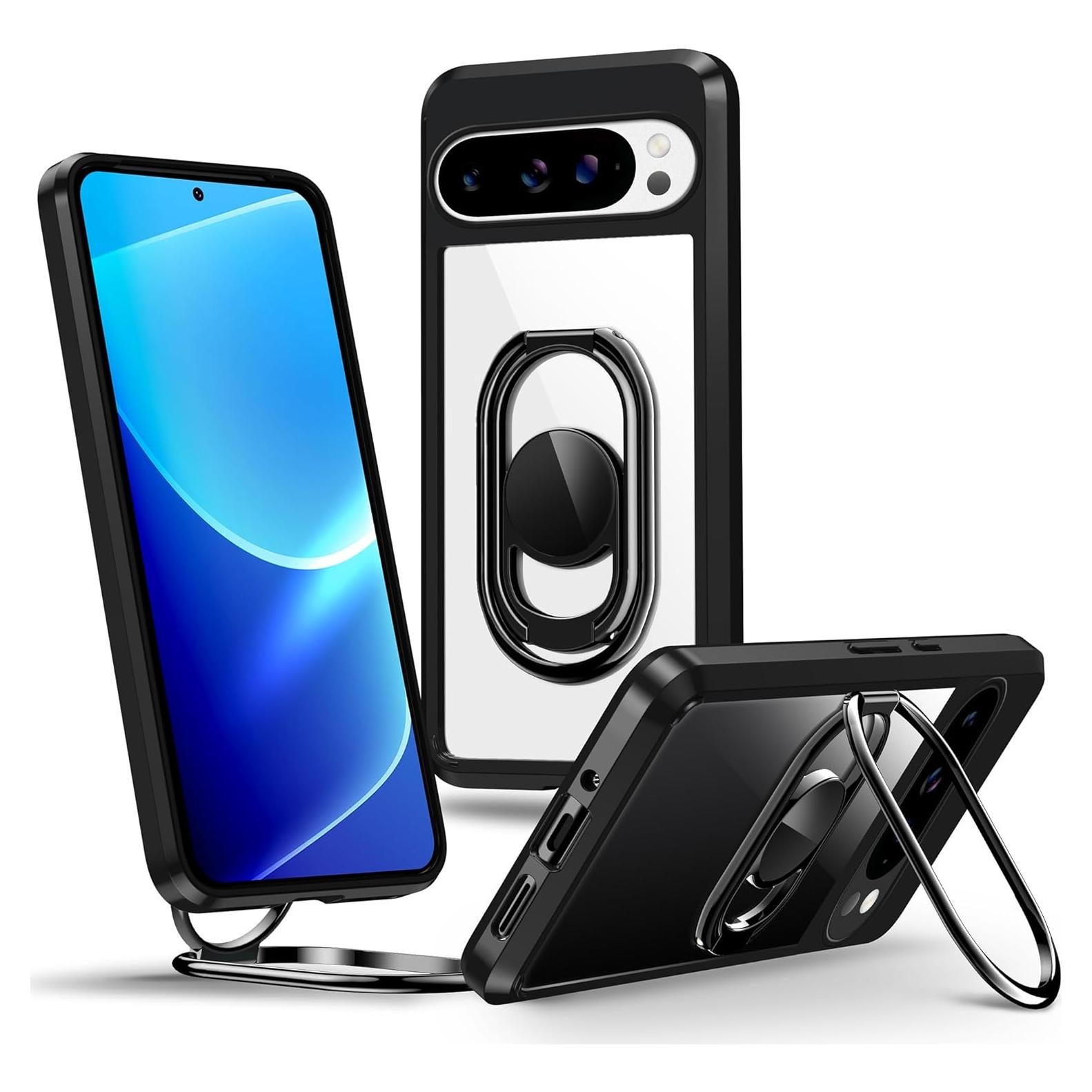 Funda Shield Up para Google Pixel 9 Pro XL - Clara, Soporte Ajustable