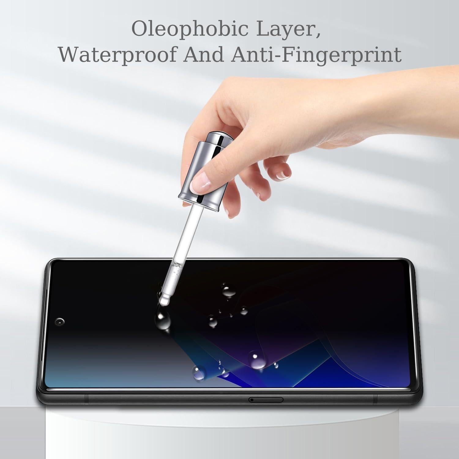 Protector de Pantalla Privado Pokolan para Google Pixel 7 - 3x Cristal Templado Antispy