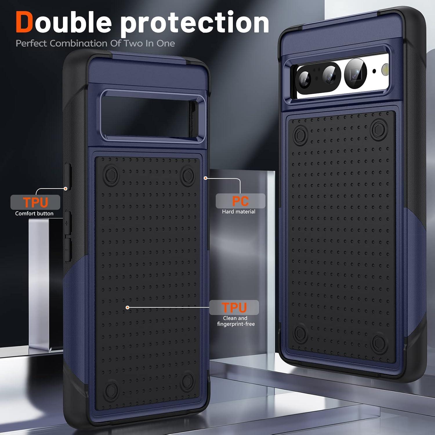 Funda Jeylly para Google Pixel 7 Pro + 2 Protectores Pantalla