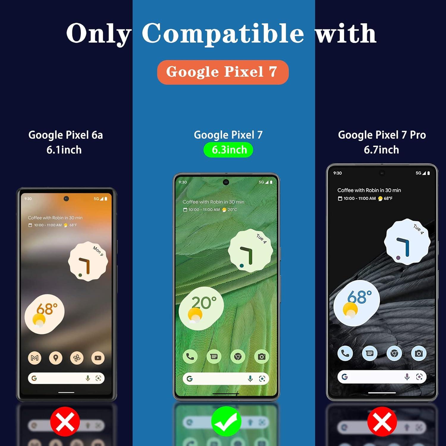 Protector de Pantalla Privado Hyskerg para Google Pixel 7 6.3"
