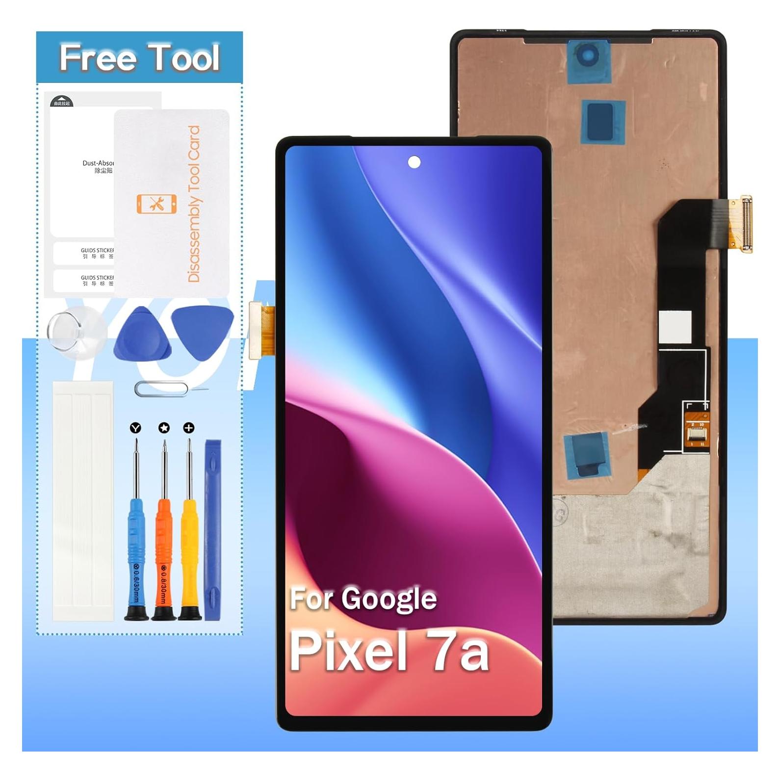 Reemplazo Pantalla Táctil LCD Yondista para Google Pixel 7A 6.1" Negro