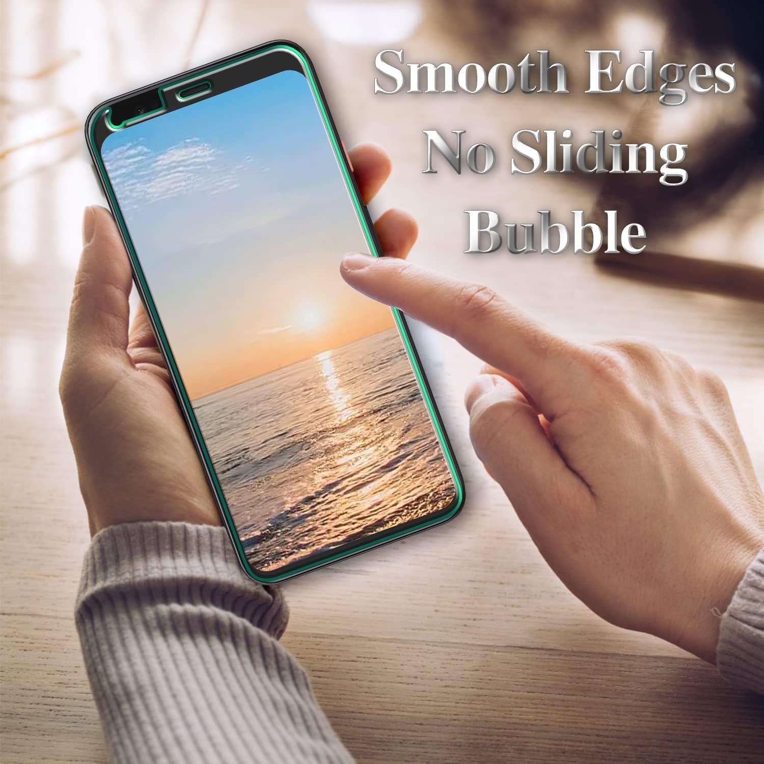 Protector de Pantalla Kesuwe para Google Pixel 4 Vidrio Templado 3-Pack