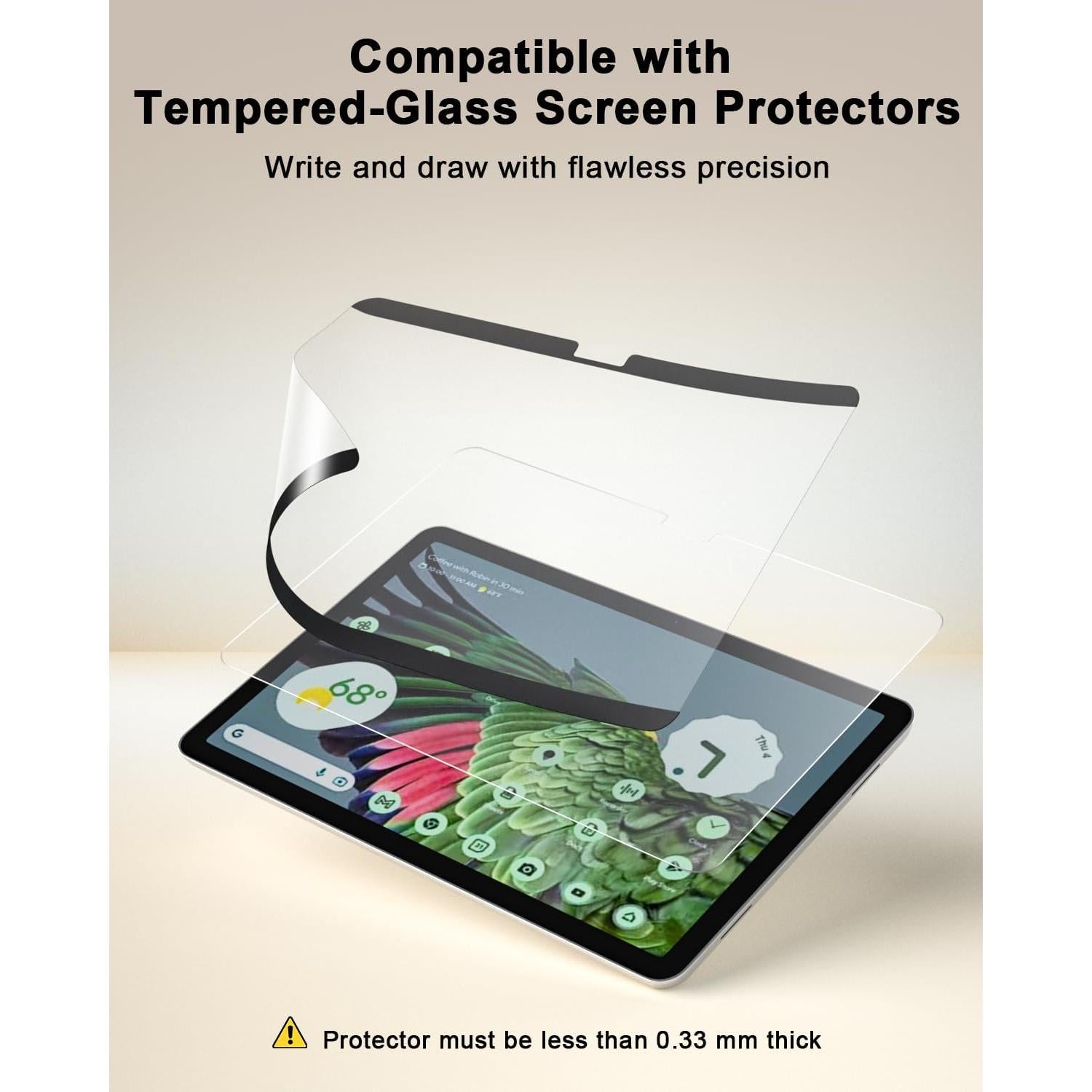 Protector de Pantalla Magnético PYS para Google Pixel Tablet 11" 2023