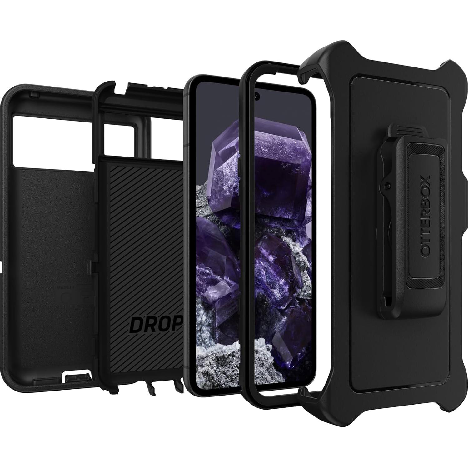 Funda OtterBox Defender para Google Pixel 8 - Negro, Resistente