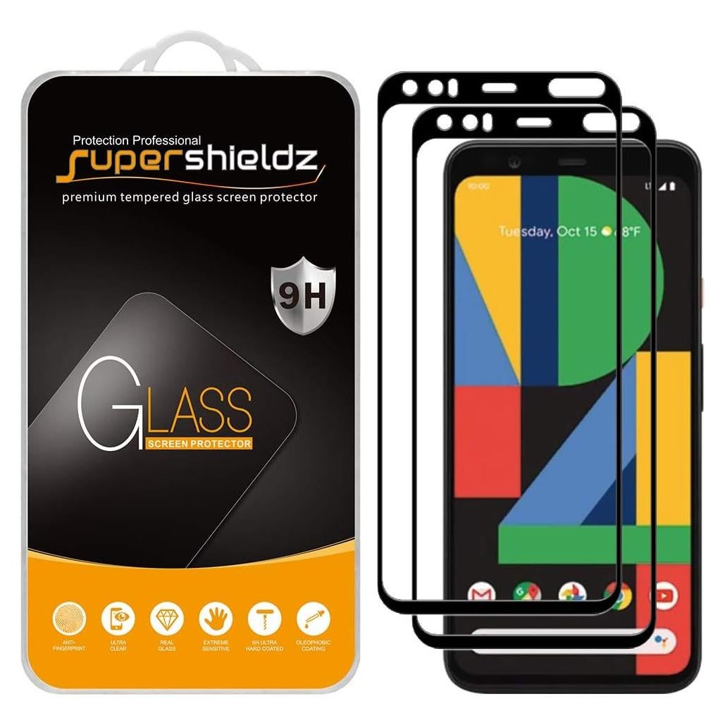 Protector de Pantalla Vidrio Templado Supershieldz Google Pixel 4