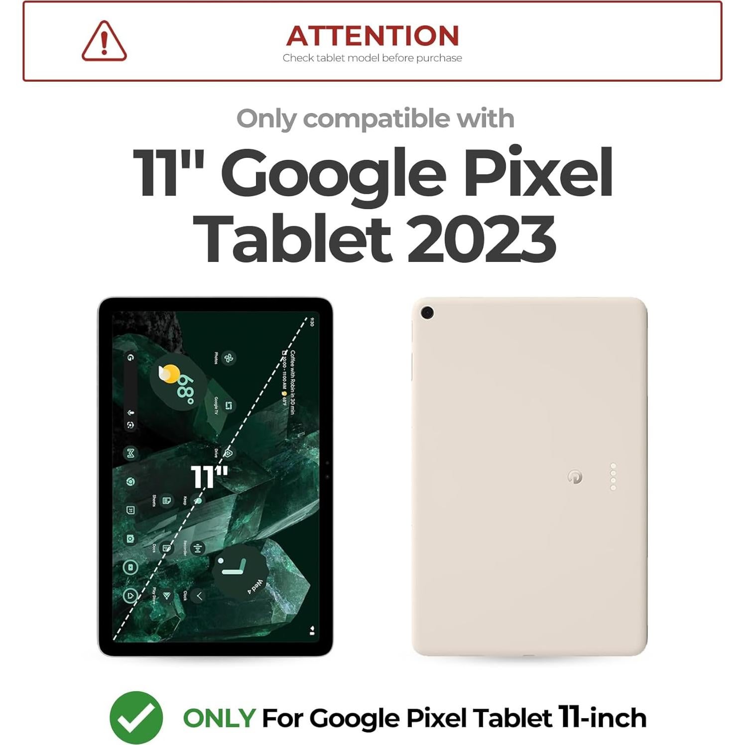 Funda Dexnor para Google Pixel Tablet 11" 2023 - A prueba de golpes