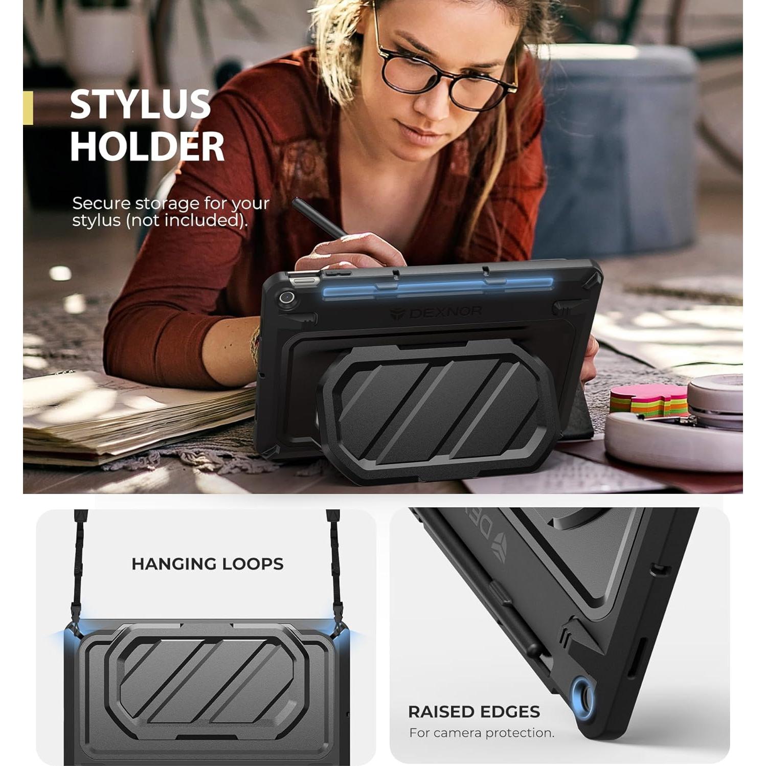 Funda Dexnor para Google Pixel Tablet 11" 2023 - A prueba de golpes