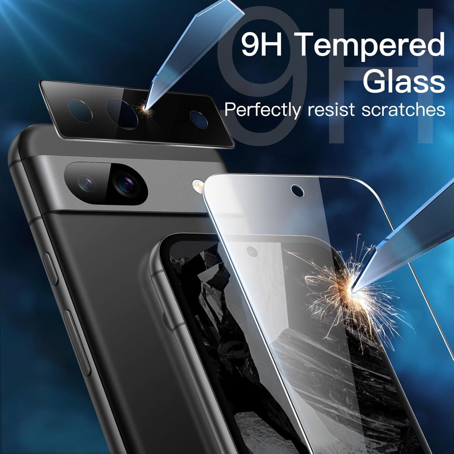 Protector de Pantalla JETech para Google Pixel 8a 15.5 cm HD