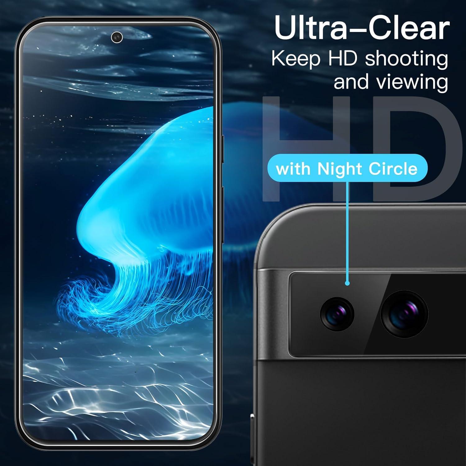 Protector de Pantalla JETech para Google Pixel 8a 15.5 cm HD