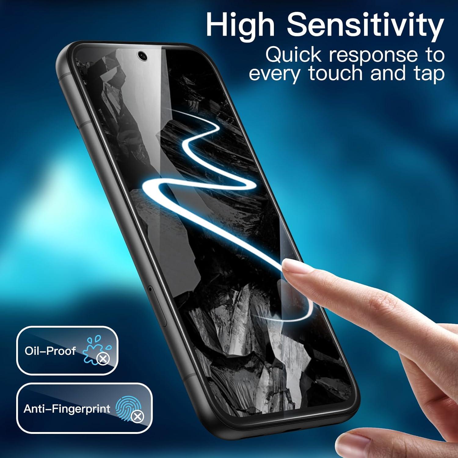 Protector de Pantalla JETech para Google Pixel 8a 15.5 cm HD