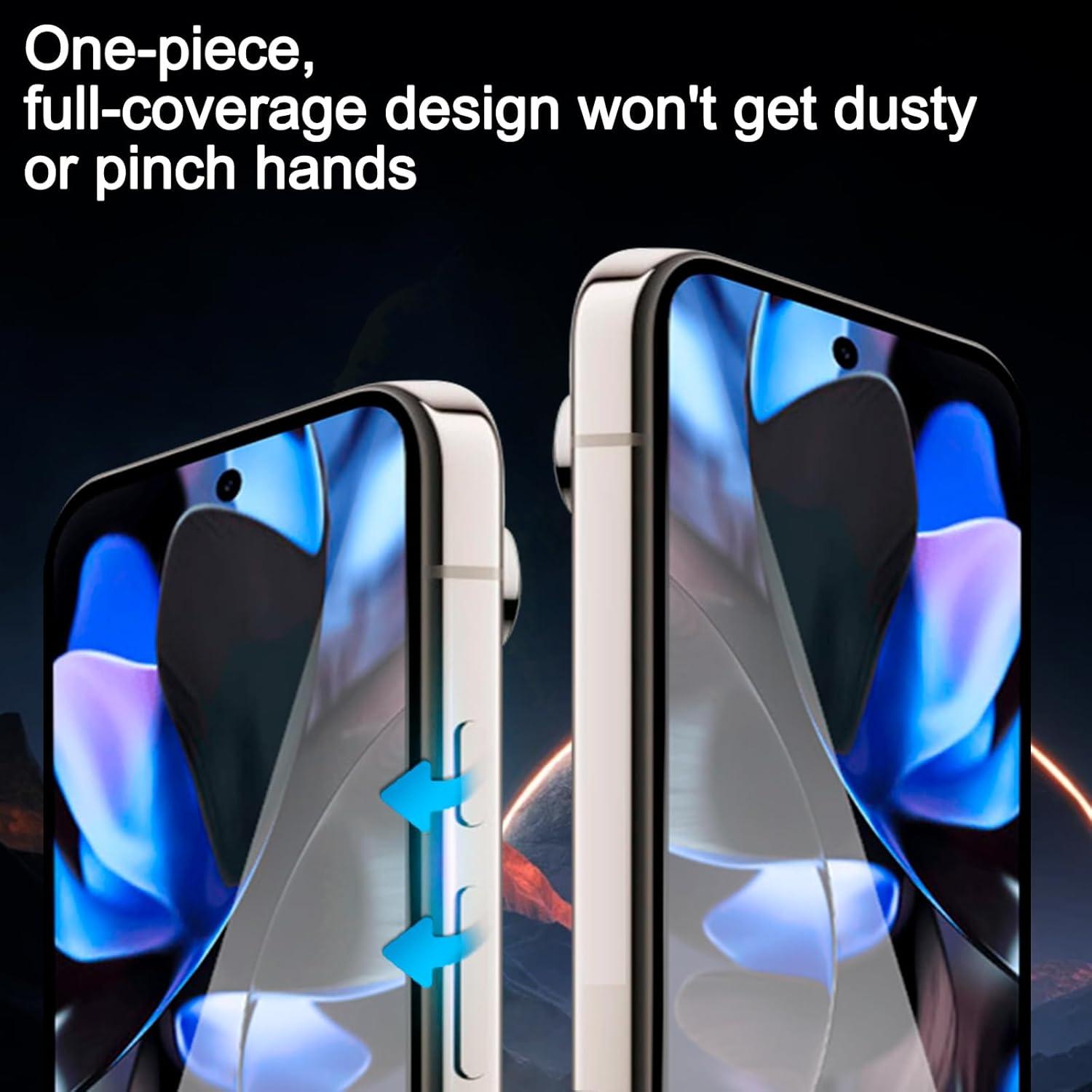 Protector de Pantalla Vidrio Templado PYTWOPY para Google Pixel 9 Pro XL 6.8"