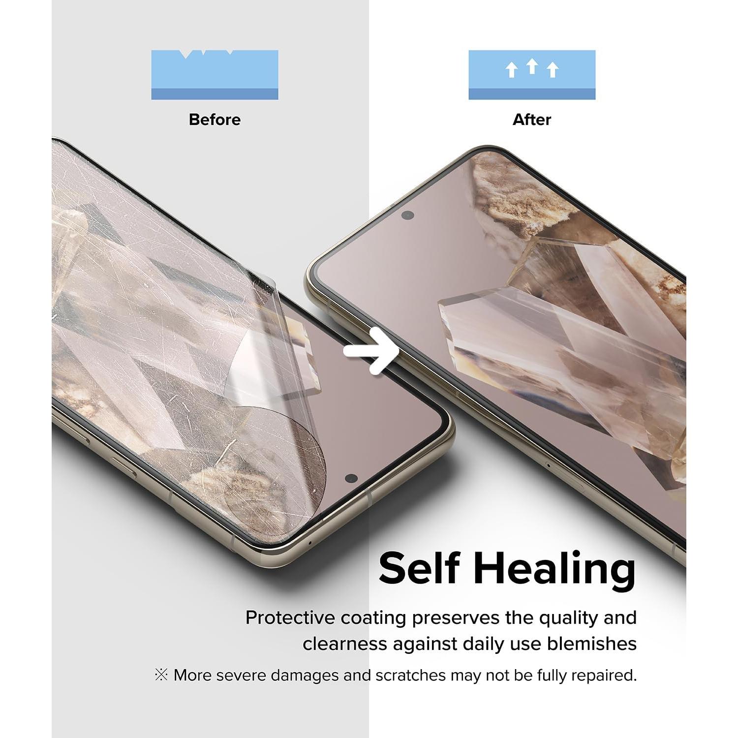 Protector de Pantalla Ringke Dual Easy Film para Google Pixel 8 Pro