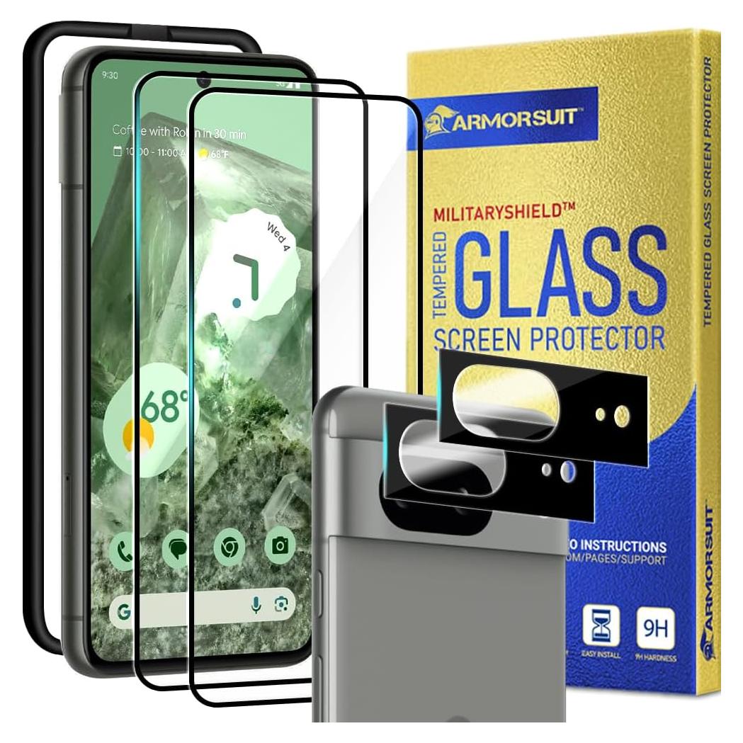 Protector de Pantalla y Lente ArmorSuit para Google Pixel 8