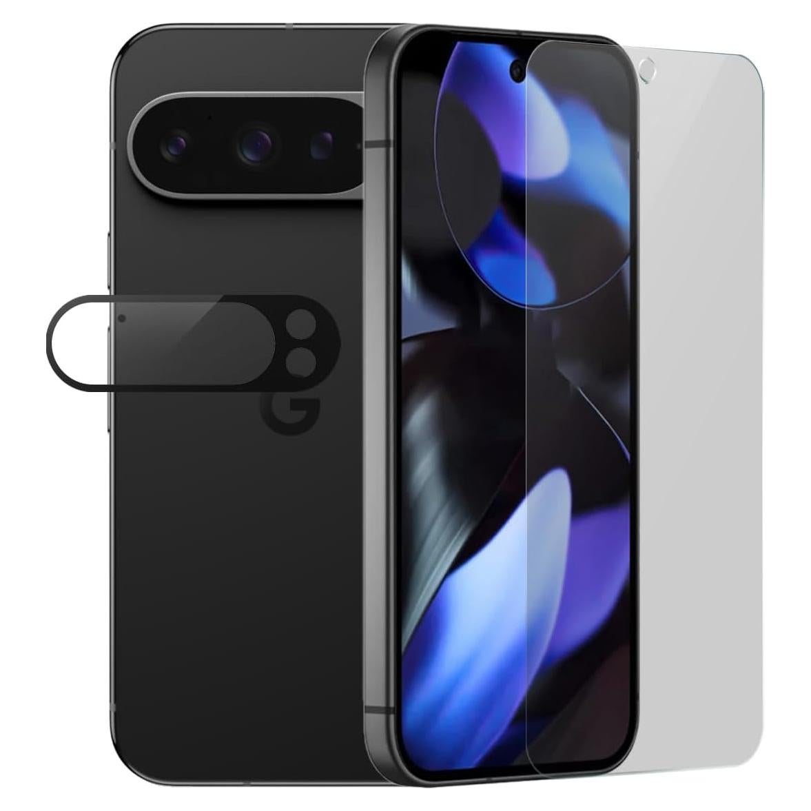 Protector de Pantalla OCESTORE para Pixel 9 XL Pro - Pack 2+2