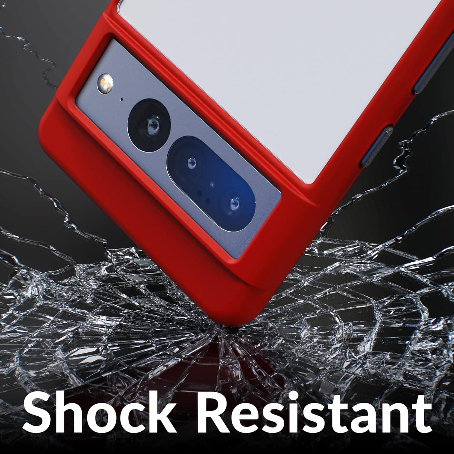 Funda Crave Slim Guard Rojo para Google Pixel 7 Pro - Bumper