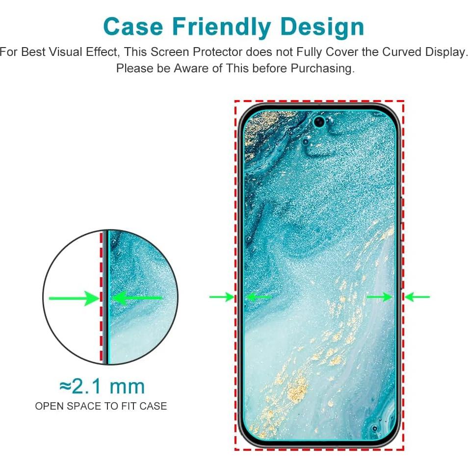 Protector de Pantalla J&D para Google Pixel 9 - 3 Pack HD