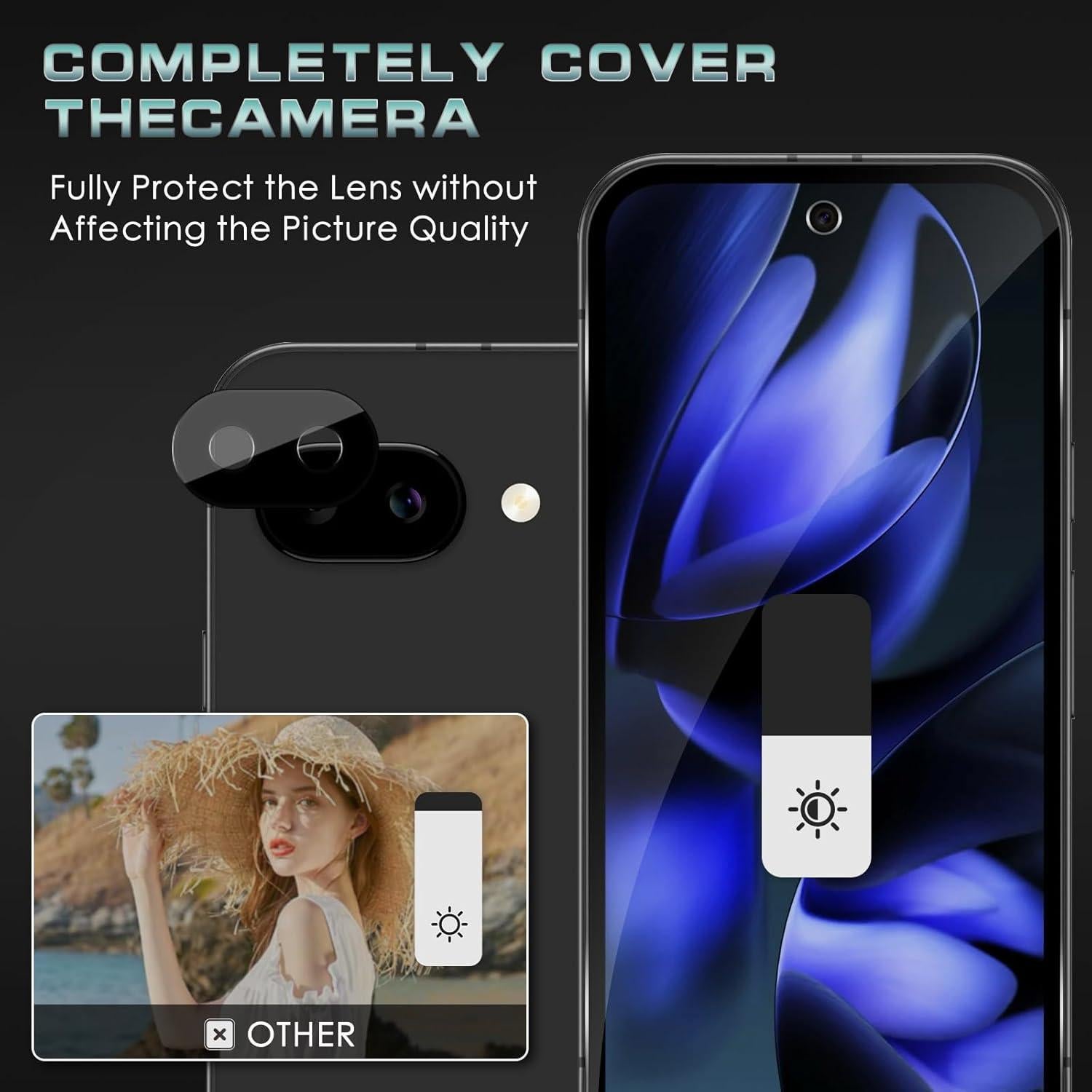 Protector de Pantalla Privado ShinKin para Google Pixel 9A 5G