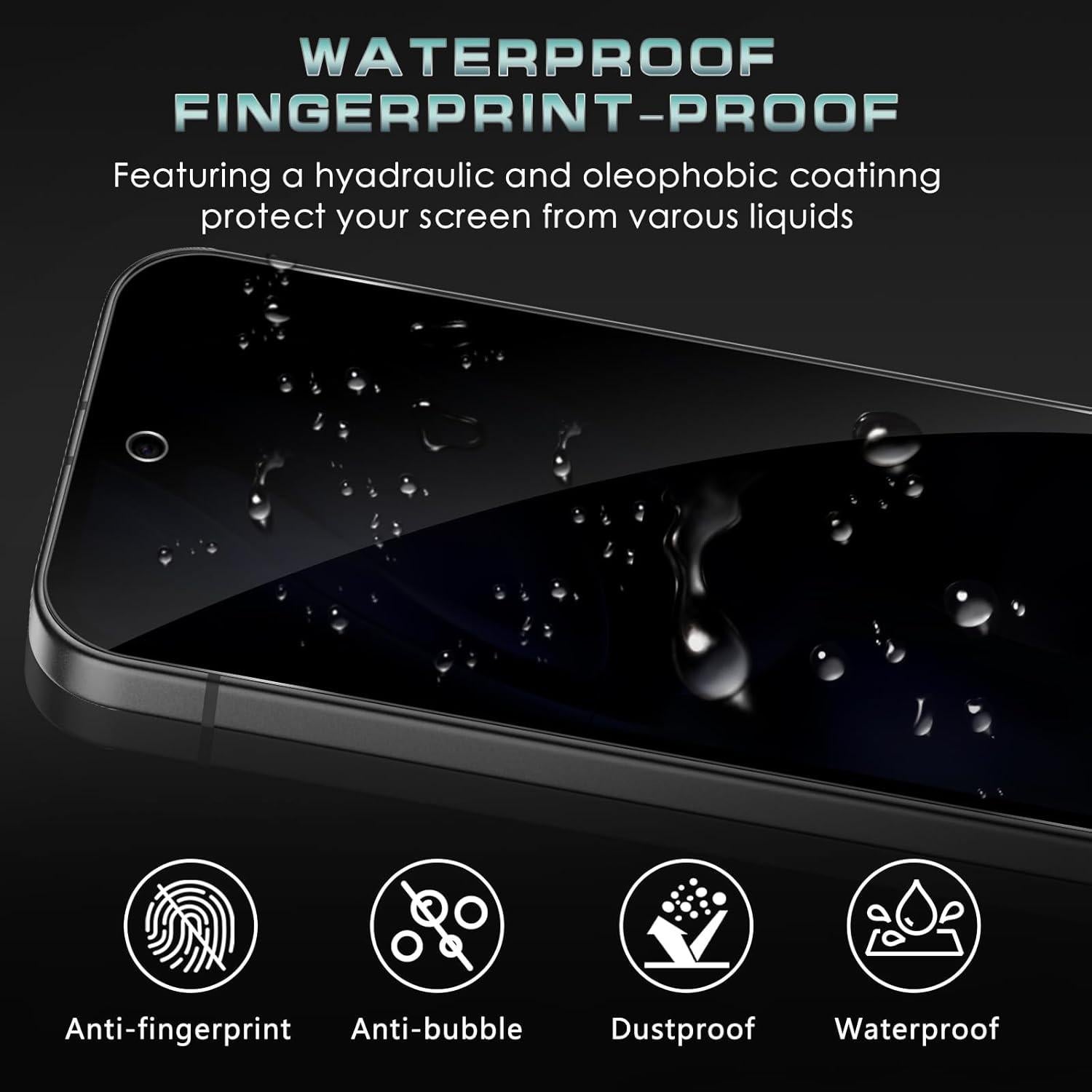 Protector de Pantalla Privado ShinKin para Google Pixel 9A 5G