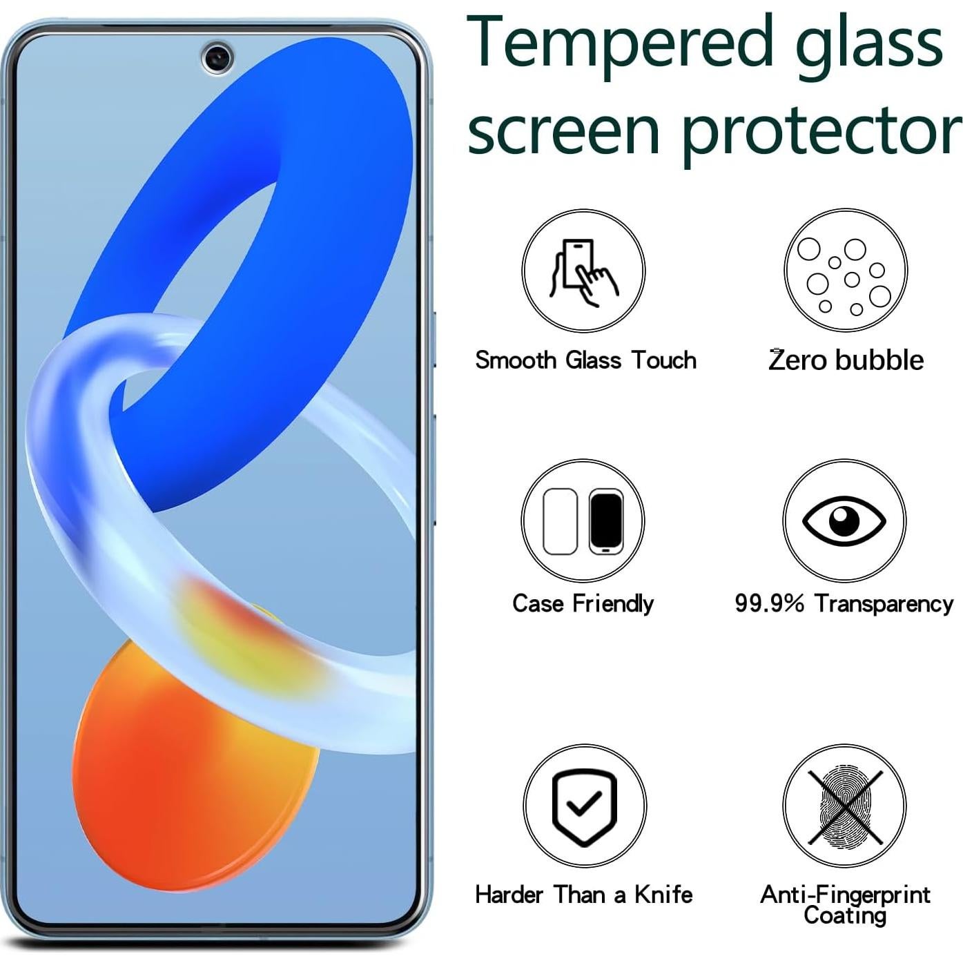 Protector de Pantalla KAREEN para Google Pixel 8 Pro Vidrio Templado