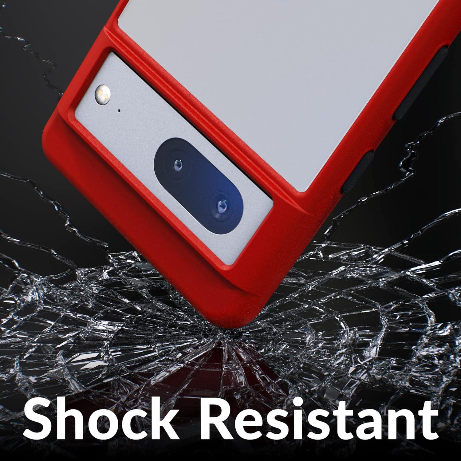 Funda Crave Slim Guard para Google Pixel 7 - Rojo, Bumper