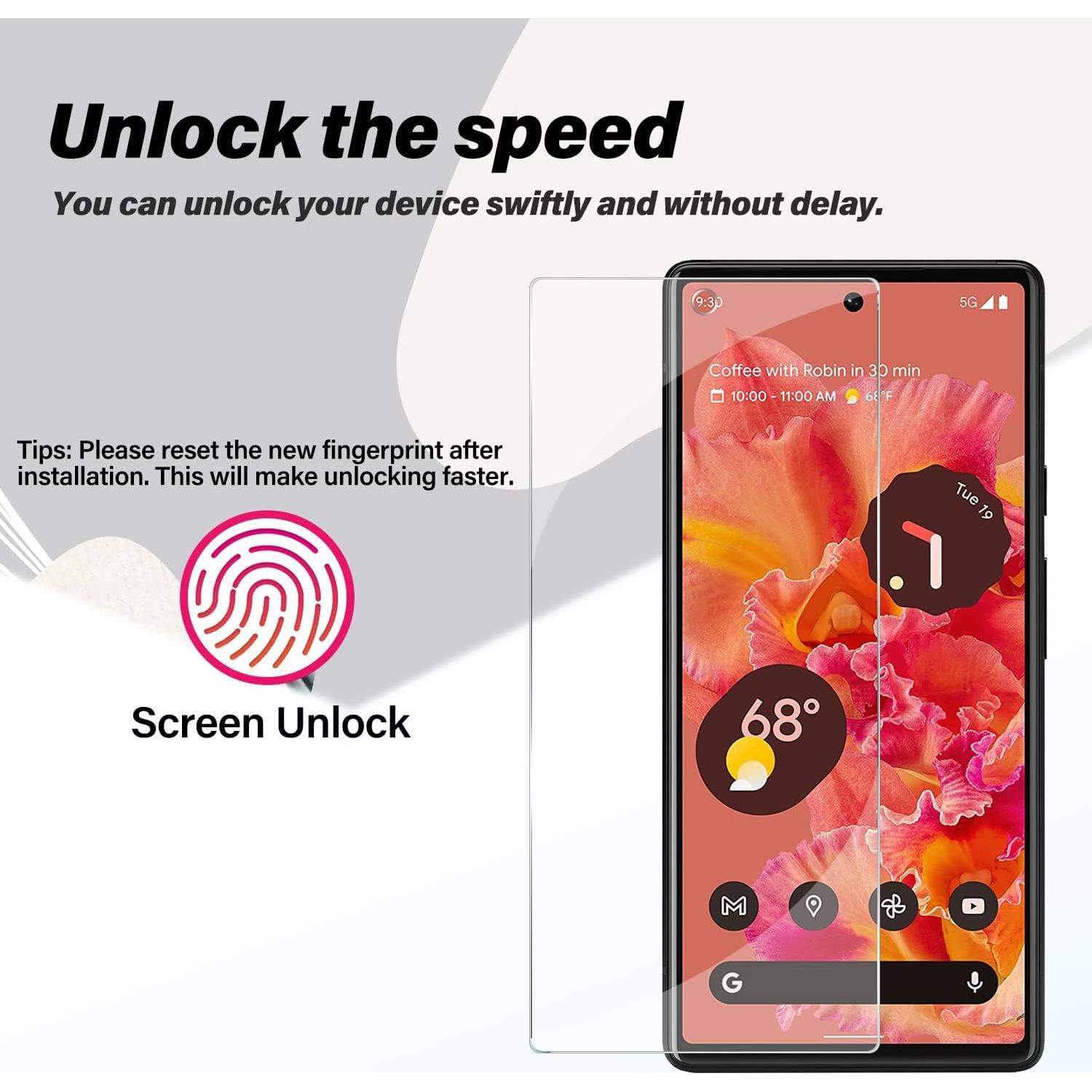Protector de Pantalla Vidrio Templado BIGFACE para Pixel 6