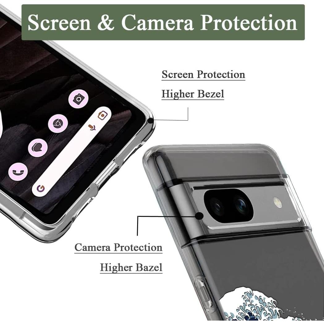 Funda TPU Suave Unov para Google Pixel 7a - Gran Onda