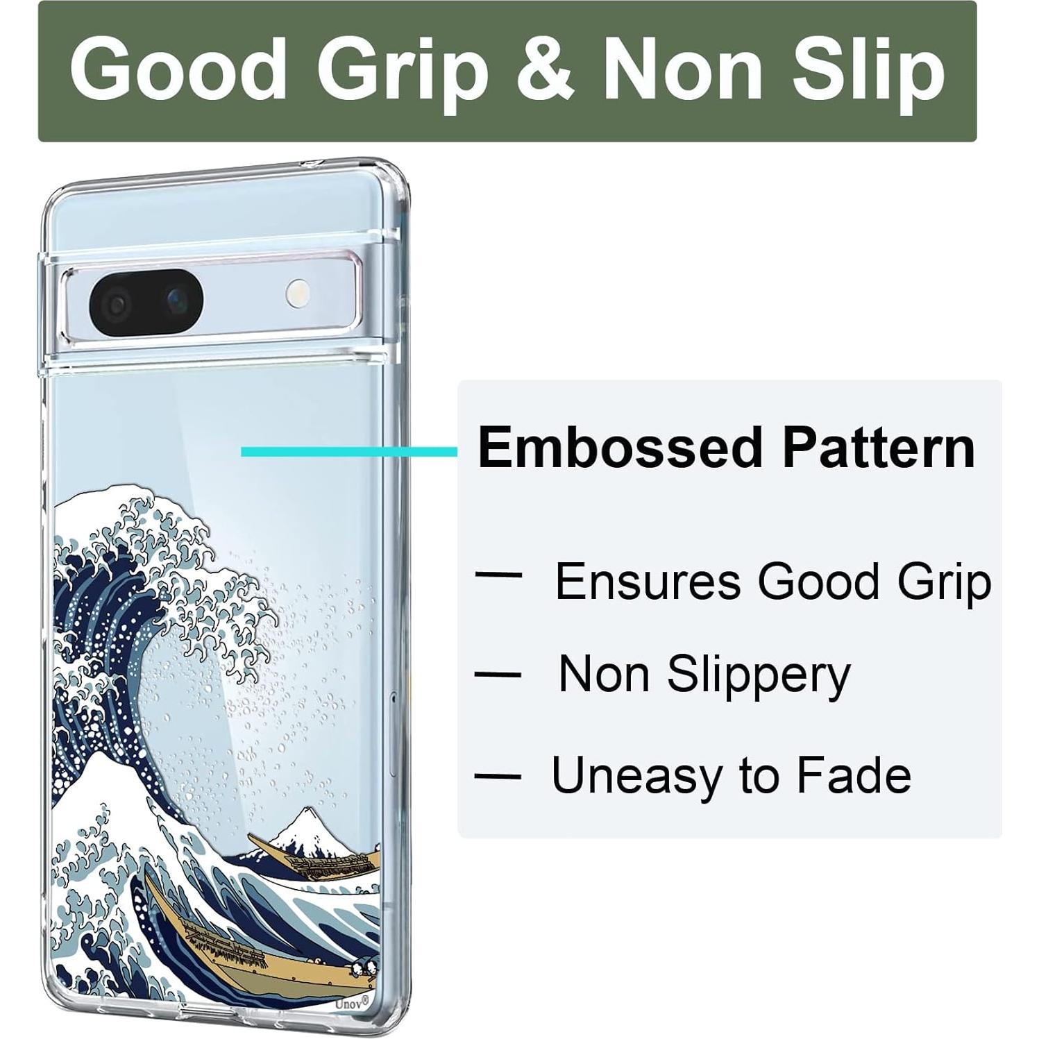 Funda TPU Suave Unov para Google Pixel 7a - Gran Onda