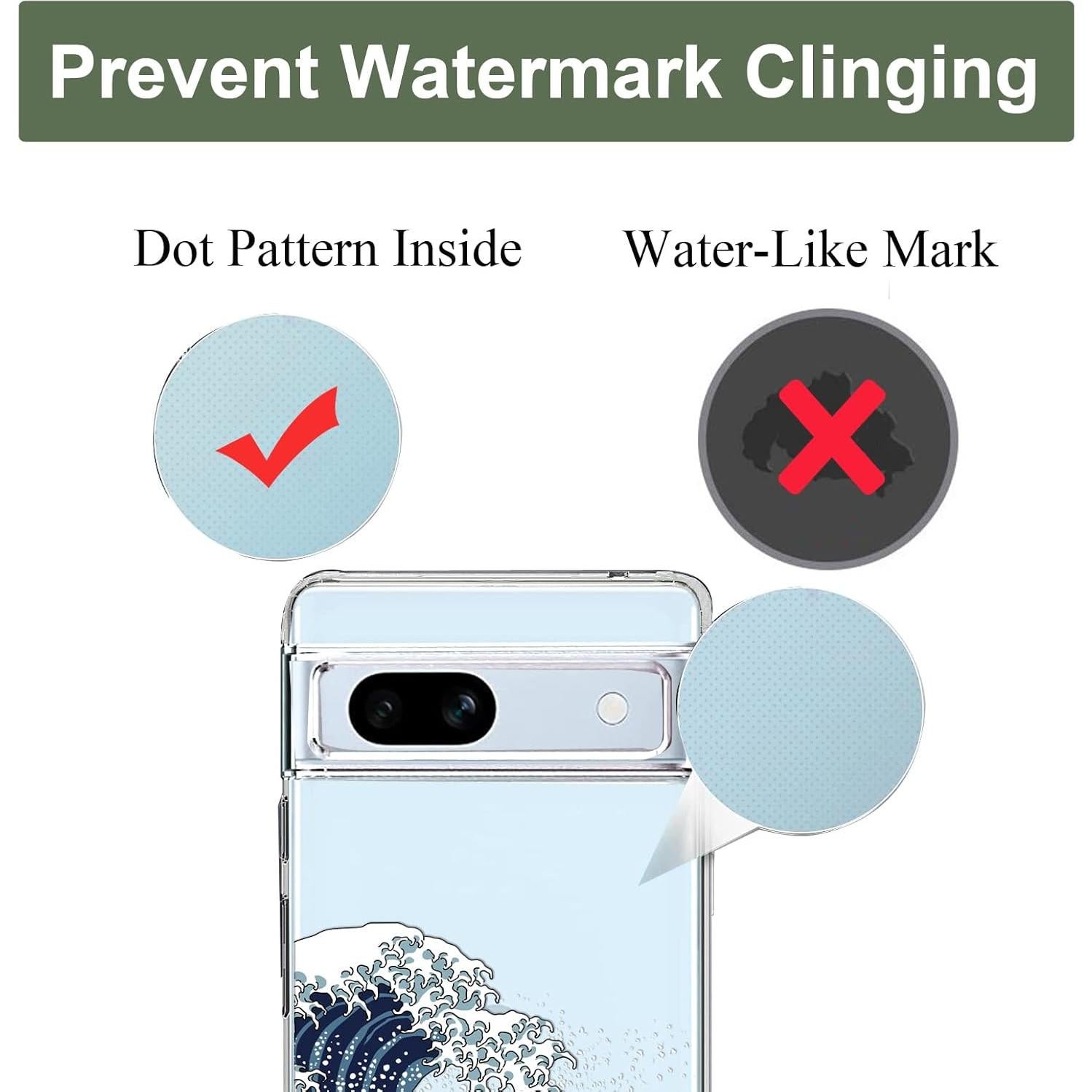 Funda TPU Suave Unov para Google Pixel 7a - Gran Onda