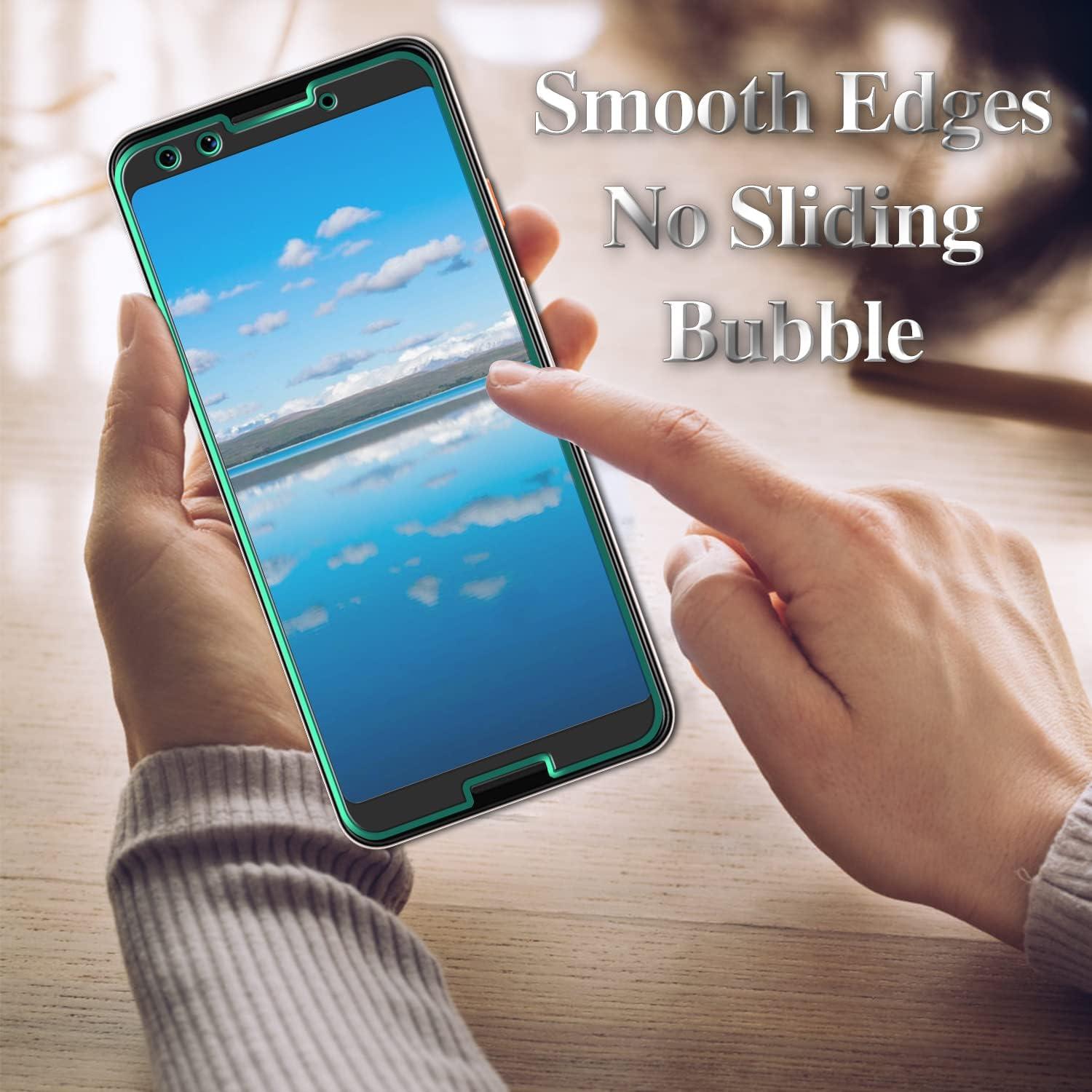 Protector de Pantalla Vidrio Templado Kesuwe para Google Pixel 3