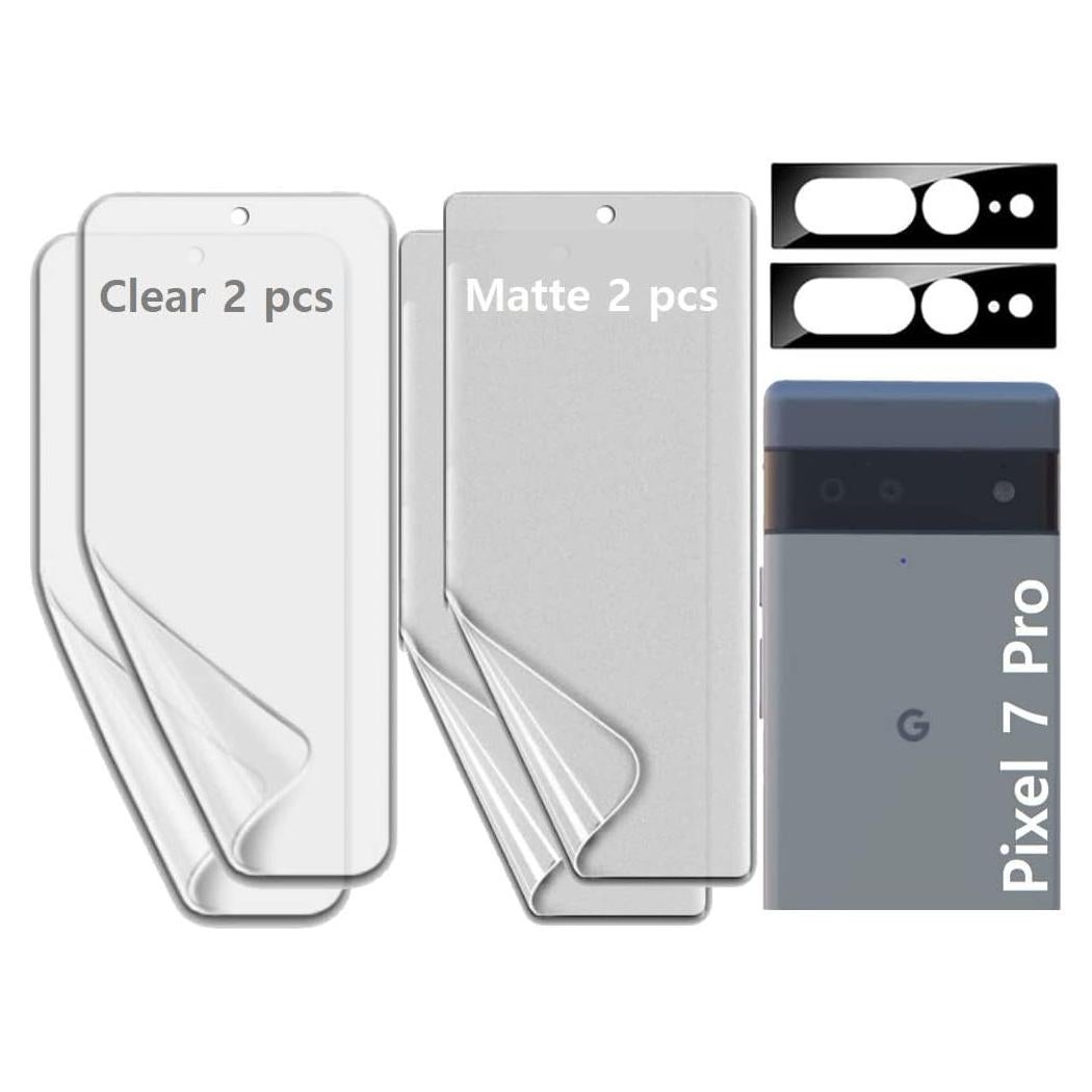 Protector de Pantalla TPU Google Pixel 7 Pro 5G - 6 Piezas
