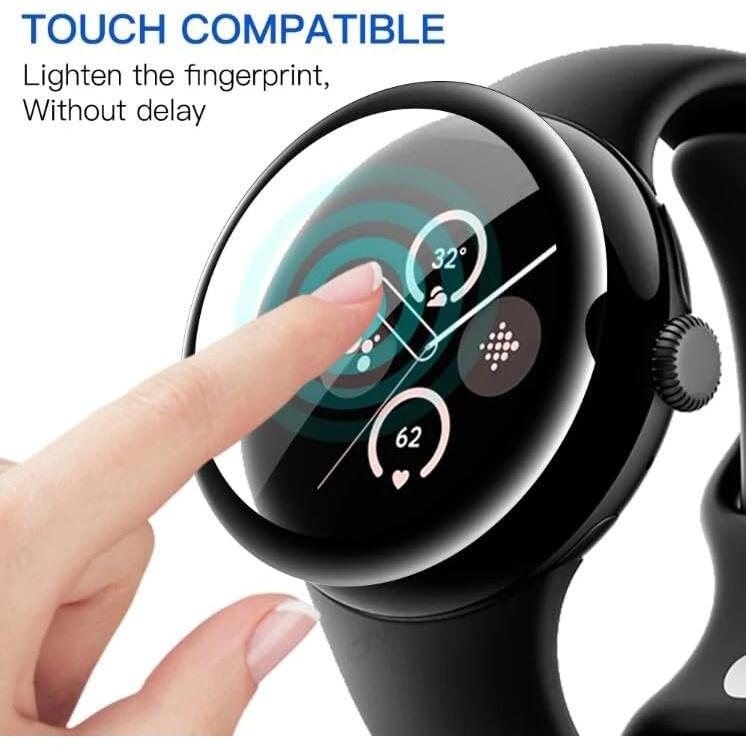 Paquete de 3 Protectores de Pantalla 3D Foebxxs para Google Pixel Watch 3